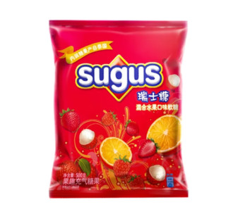 sugus 瑞士糖 500g 1袋 临期