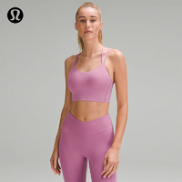 lululemon 丨Like a Cloud女士长款运动内衣 B/C 速干透气 LW2CSIS 瑜伽内衣 丝绒粉