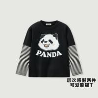 Mini Bala 迷你巴拉巴拉 萌趣熊猫儿童T恤