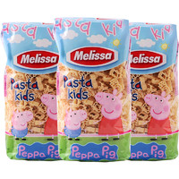88VIP：麦丽莎进口儿童意面500g*3粉红小猪方便速食家用西餐面条