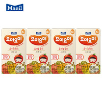 MAEIL 每日 韩国进口友咪友咪混合有机水果汁儿童苹果梨汁125ml4盒
