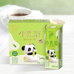 蒙牛牛奶_mengniu 蒙牛 真果粒牛乳茶蜜瓜乌龙口味奶茶饮料康美笑脸包