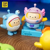 TOP TOY 蛋仔派对积木换装盲盒手办 蛋仔派对玩具积木拼装儿童礼物 单盒