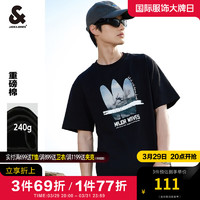 杰克琼斯 杰克·琼斯（JACK&JONES）大艺术家夏季重磅半袖上衣