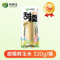 农科玉 白甜糯大棒糯玉米320g*6根