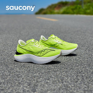 PLUS会员：saucony 索康尼 啡鹏3 女款马拉松碳板跑鞋 S10755