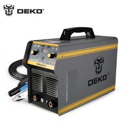 DEKO ZX7-315ED工地小型电焊机全自动双电压220v 380V多板工程焊机 10米焊把线