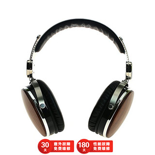 Symphonized 有线头戴式耳机 内置麦克风 立体声耳机 可更换线缆 Wraith 2.0 胡桃木色