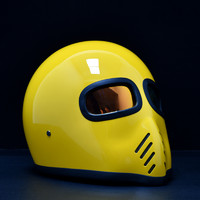 汤普森 外星人造型头盔 双窗 MOTOE非摩托车头盔