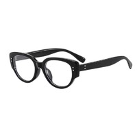 Kerecsen 猫眼眼镜框镜架近视可配度数女遮高颧骨素颜神器黑框眼镜防蓝光