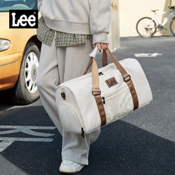 Lee 短途旅行包大容量女手提行李袋潮牌单肩斜挎出差游泳健身包男