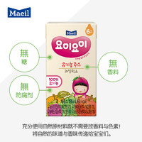 MAEIL 每日 韩国进口友咪友咪混合有机水果汁儿童综合水果125ml4盒