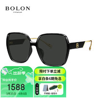 BOLON 暴龙 眼镜度数近视太阳镜墨镜 BL5059C10 1.67灰色偏光