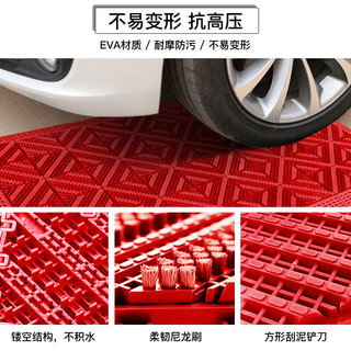                                                                                 墨斗鱼EVA商用可拼接入户门垫防滑垫防水隔水三合一三刷红色 支持 三刷红色-加厚2.5cm