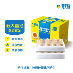 黄天鹅 可生食鸡蛋24枚无菌新鲜溏心日本标准整箱