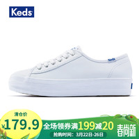 Keds 舒适小白鞋松糕鞋WH57310