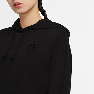 Nike耐克外套女装运动服卫衣宽松连帽套头衫CJ3741-010