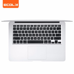 ECOLA 宜客莱 苹果MacBook Air13.3英寸老款笔记本电脑键盘膜 TPU隐形保护膜防水防尘(A1466/A1369)EA007