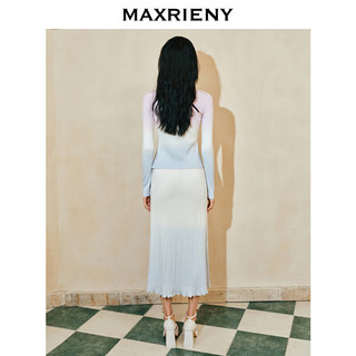 MAXRIENY【东方玉兰-】玉兰渐变针织内搭吊带两件装修身24春 拼花 01/34/S