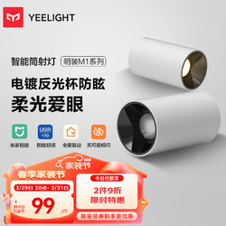 Yeelight 易来 LED明装智能筒灯 免开孔桶灯蓝牙智能语音控制吊顶孔灯