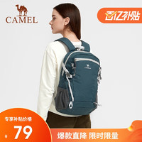 CAMEL 骆驼 中性旅行背包 A1S3B5110 深青色 18L