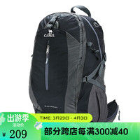 CAMEL 骆驼 户外登山包男女徒步旅行运动双肩背包 黑色50L