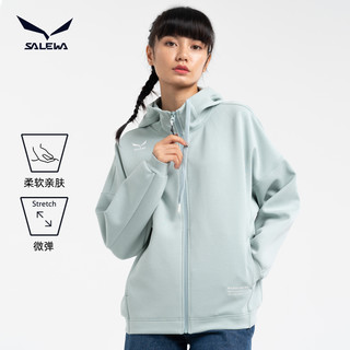 SALEWA 沙乐华 卫衣女情侣薄款开衫连帽外套秋季女运动服上衣