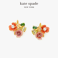 Kate Spade ks bloom in color 花簇耳钉精致小巧女