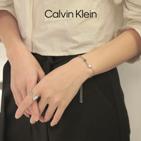 卡尔文·克莱恩 Calvin Klein 官方正品CK风尚系列双生石气质手链女