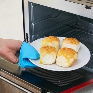 微波炉隔热食品级硅胶防烫指套烤箱手套夹防热耐高温手夹厨房砂锅