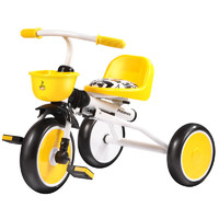 PHOENIX 凤凰 儿童三轮车小孩童车宝宝推车3-4-5岁轻便折叠婴儿脚踏三轮车