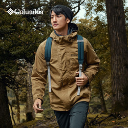 Columbia 哥伦比亚 户外男女同款可拆卸抓绒内胆三合一休闲服保暖外套WE0399