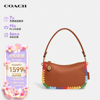 COACH 蔻驰 女士SWINGER 20专柜款单肩手提包半月包CJ785B4TT4