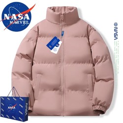NASA MARVEL 棉服男棉衣冬季外套加厚保暖面包服运动情侣装百搭休闲棉袄子