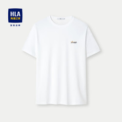 HLA 海澜之家 短袖T恤男女情侣装24感温智控吸湿透气短袖男夏季