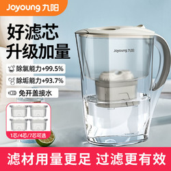 Joyoung 九阳 净水壶自来水活性炭过滤器家用厨房净水器滤水壶便携净水杯