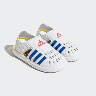 阿迪达斯（adidas）24夏季男童宝宝小童凉鞋WATER SANDAL儿童轻便沙滩鞋ID5838小童 30码/11.5k/适合脚长18cm