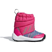 限尺码：adidas 阿迪达斯 保暖加厚长筒靴子 男童女童训练鞋雪地靴