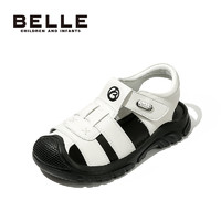BeLLE 百丽 童鞋儿童沙滩鞋2022年夏季新款男童时尚防滑凉鞋小男孩包头鞋