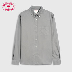 Brooks Brothers 布克兄弟 男士长袖衬衫 BB100189 灰色 M