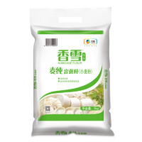 88VIP：香雪 麦纯富强粉5kg中筋面粉5kg×1袋面条食用饺子包子馒头面粉