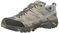 MERRELL 迈乐 Moab 2 女士透气登山鞋,烟灰色,7