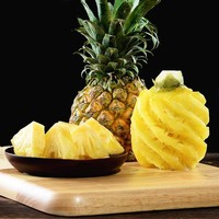 天猫超市 香水菠萝单果500g+3/4/9斤装带头带皮当季新鲜水果