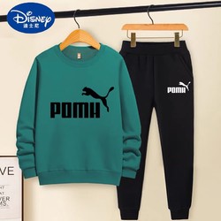 Disney 迪士尼 男童套装秋装新款休闲卫衣两件套中大童男孩帅气潮