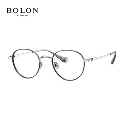 BOLON 暴龙 眼镜近视光学镜眼镜框可配度数 BT1572C13框+优可视变色1.60