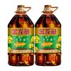 金龙鱼 纯香菜籽油5L*2桶食用油家用炒菜浓香醇香植物油官方正品