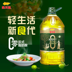 金龙鱼橄榄鲜生零反式脂肪调和油4l2食用油橄榄调和油
