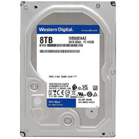 西部数据 台式机机械硬盘 WD Blue 西数蓝盘 8TB CMR垂直 5640转 256MB SATA (WD80EAAZ)