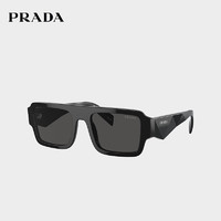 PRADA普拉达 潮流方形男女高级感太阳镜防晒墨镜眼镜0PRA05SF16K08Z55