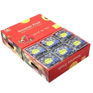 黄花地 蓝莓 125g/8盒 果径15-18mm （不用券实付）